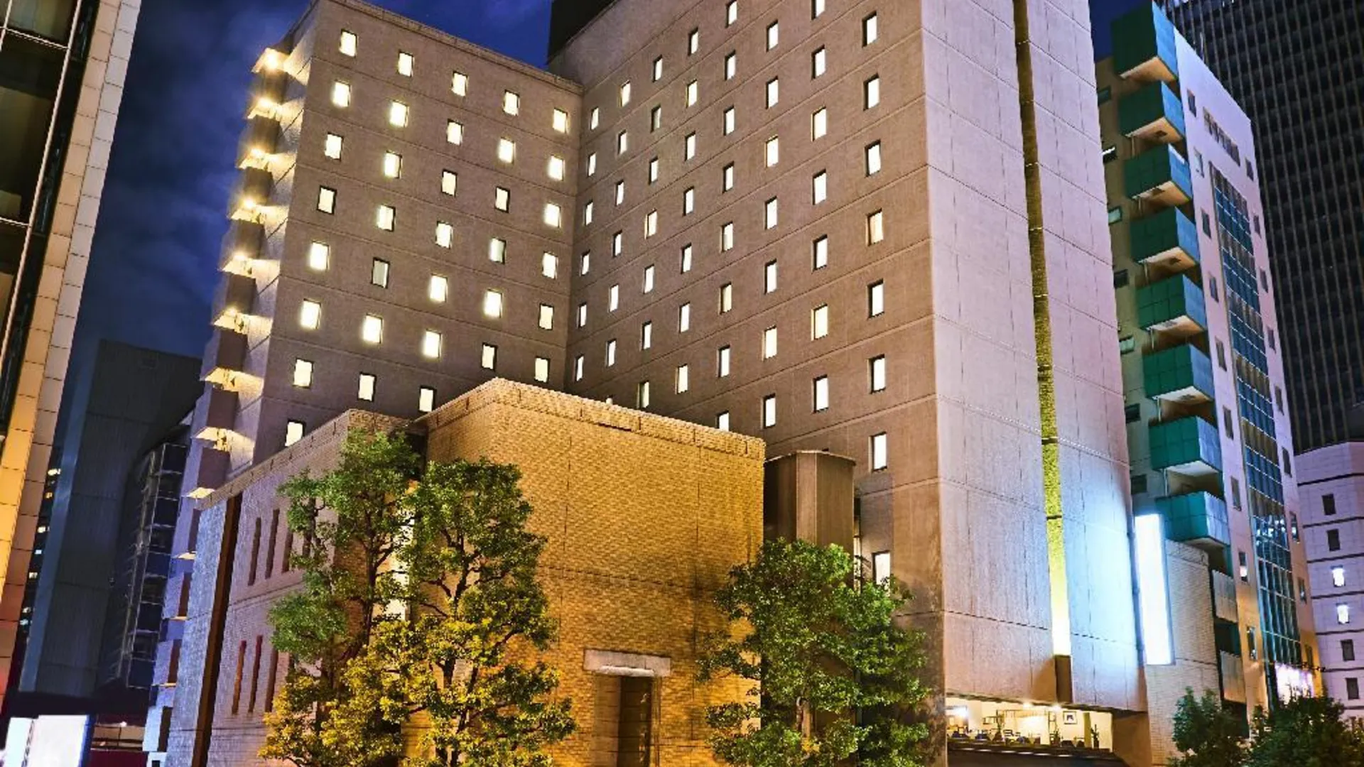 오사카 리가 플레이스 히고바시 4성급 호텔 객실