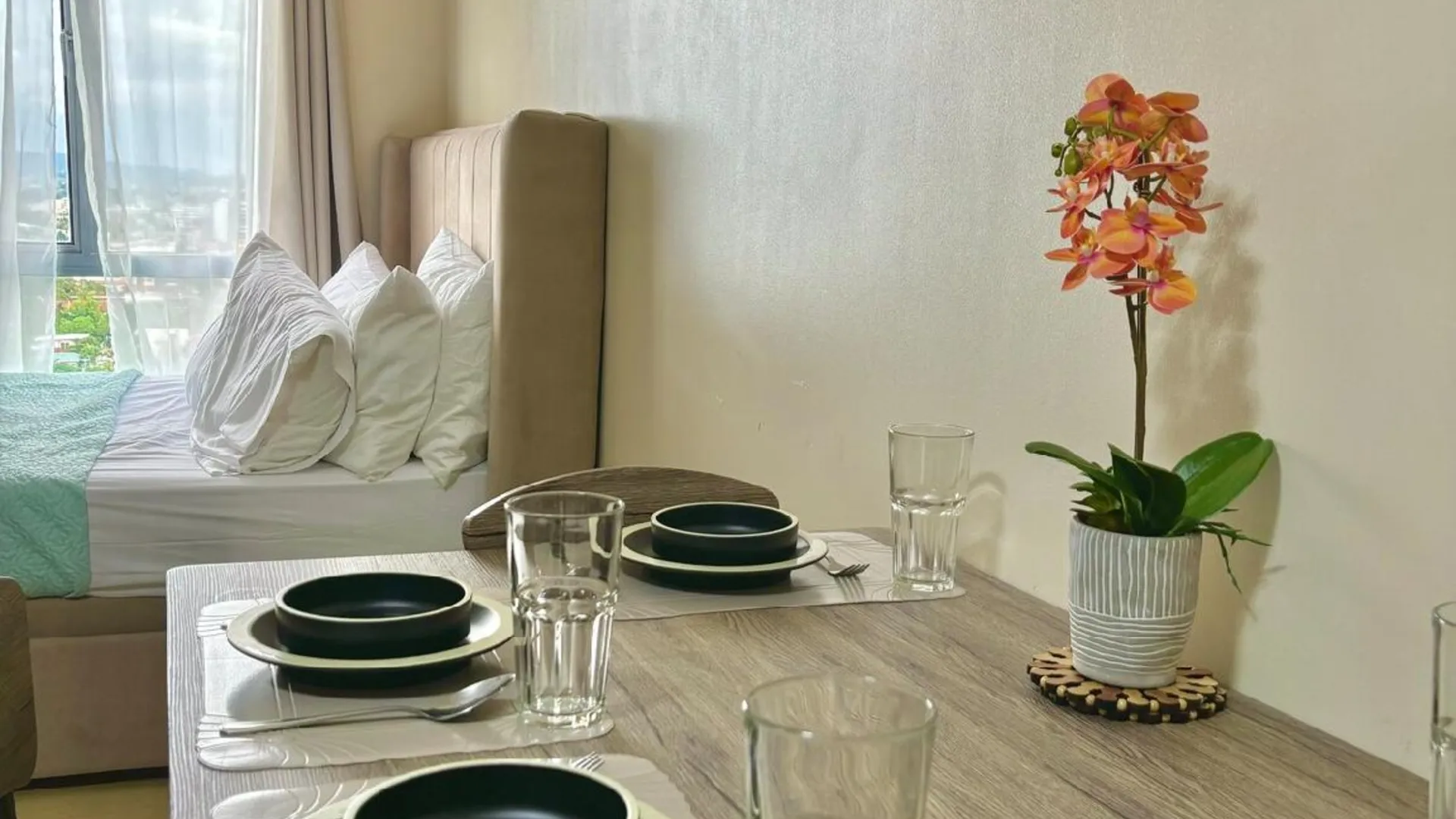 세부 아파스의 아파트먼트 (m², 침실 1개, 프라이빗 욕실 1개) 2성급 싱글룸 로비