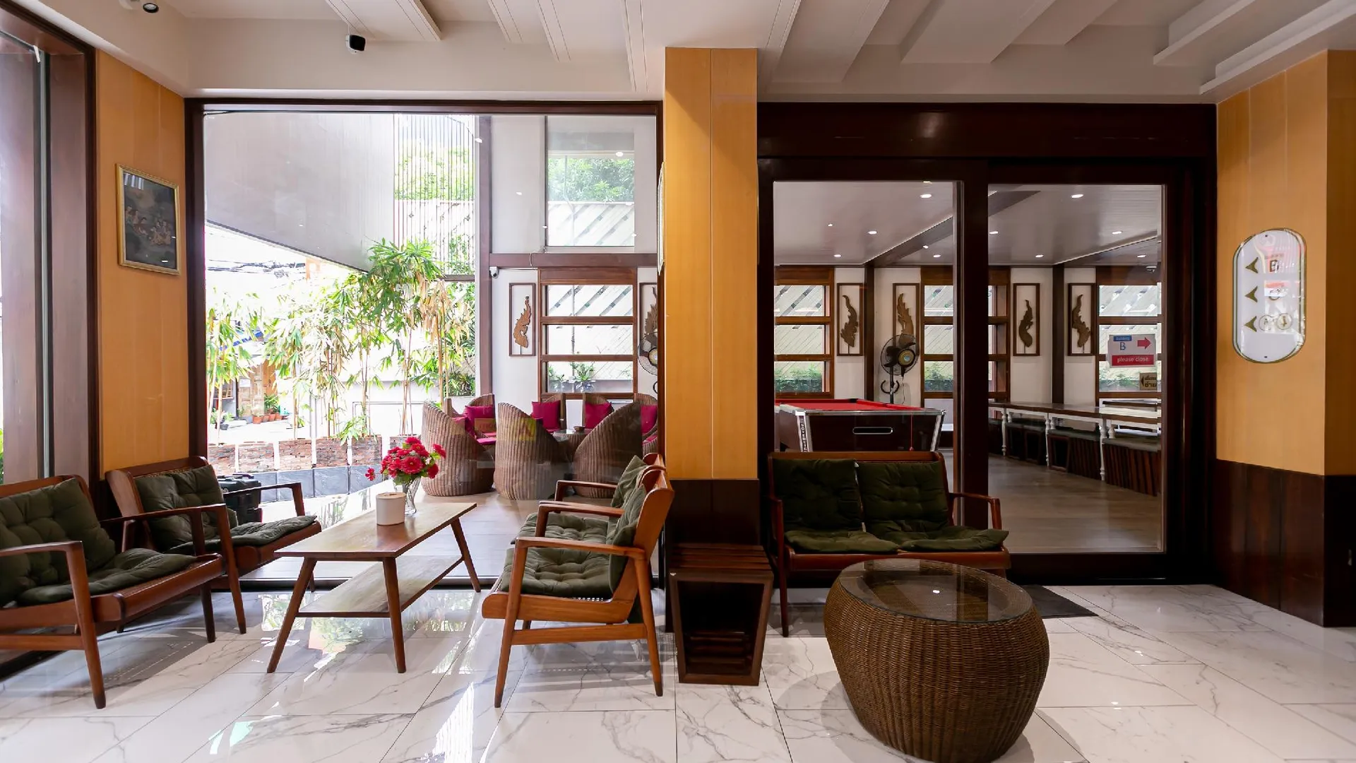 방콕 어 슬립 방콕 사톤 3성급 호텔 로비