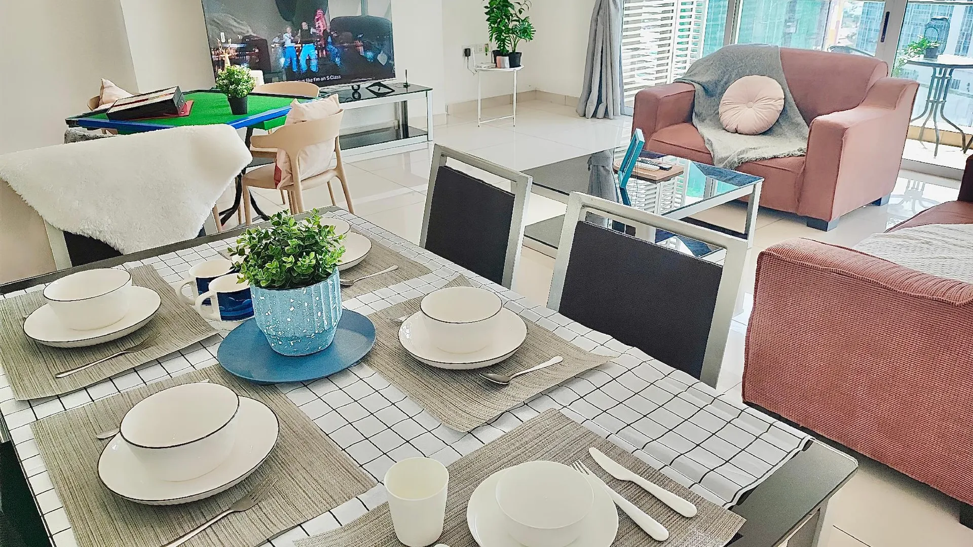 조호바루 / 조호르바루 조호바루의 프라이빗 하우스 (200m², 침실 4개, 프라이빗 욕실 3개) 3성급 싱글룸 레스토랑