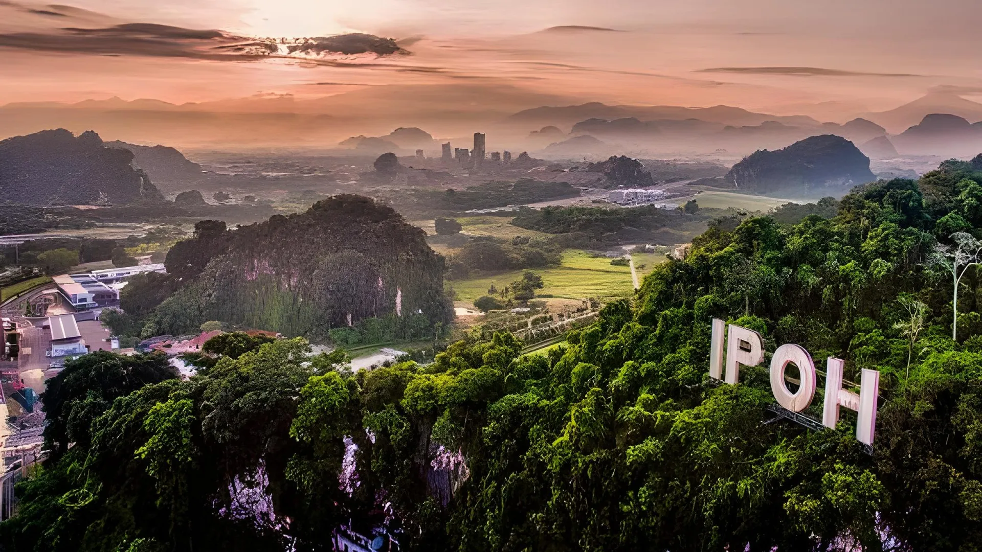 이포 Ipoh Kinta Riverfront 5th Floor Fully Air-Con 2성급 호텔 로비