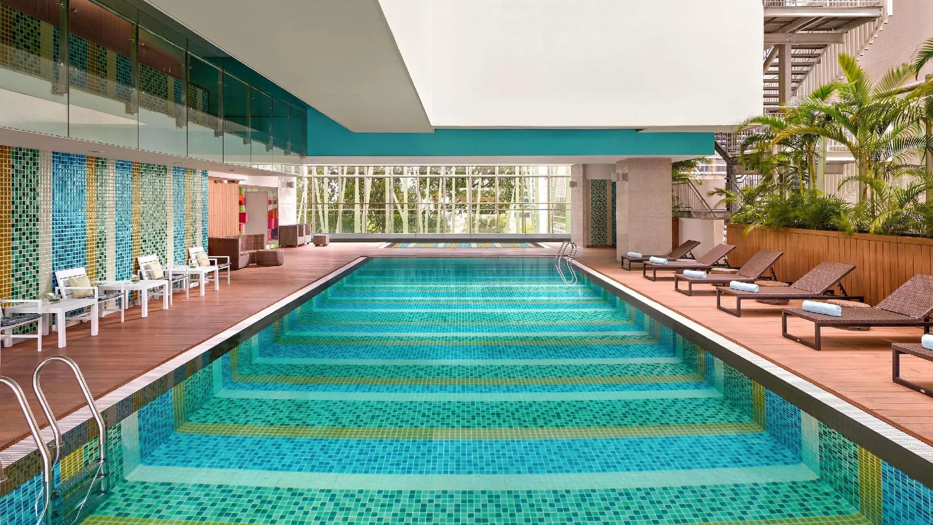 호치민 노보텔 사이공 센터 호텔 4성급 호텔 수영장