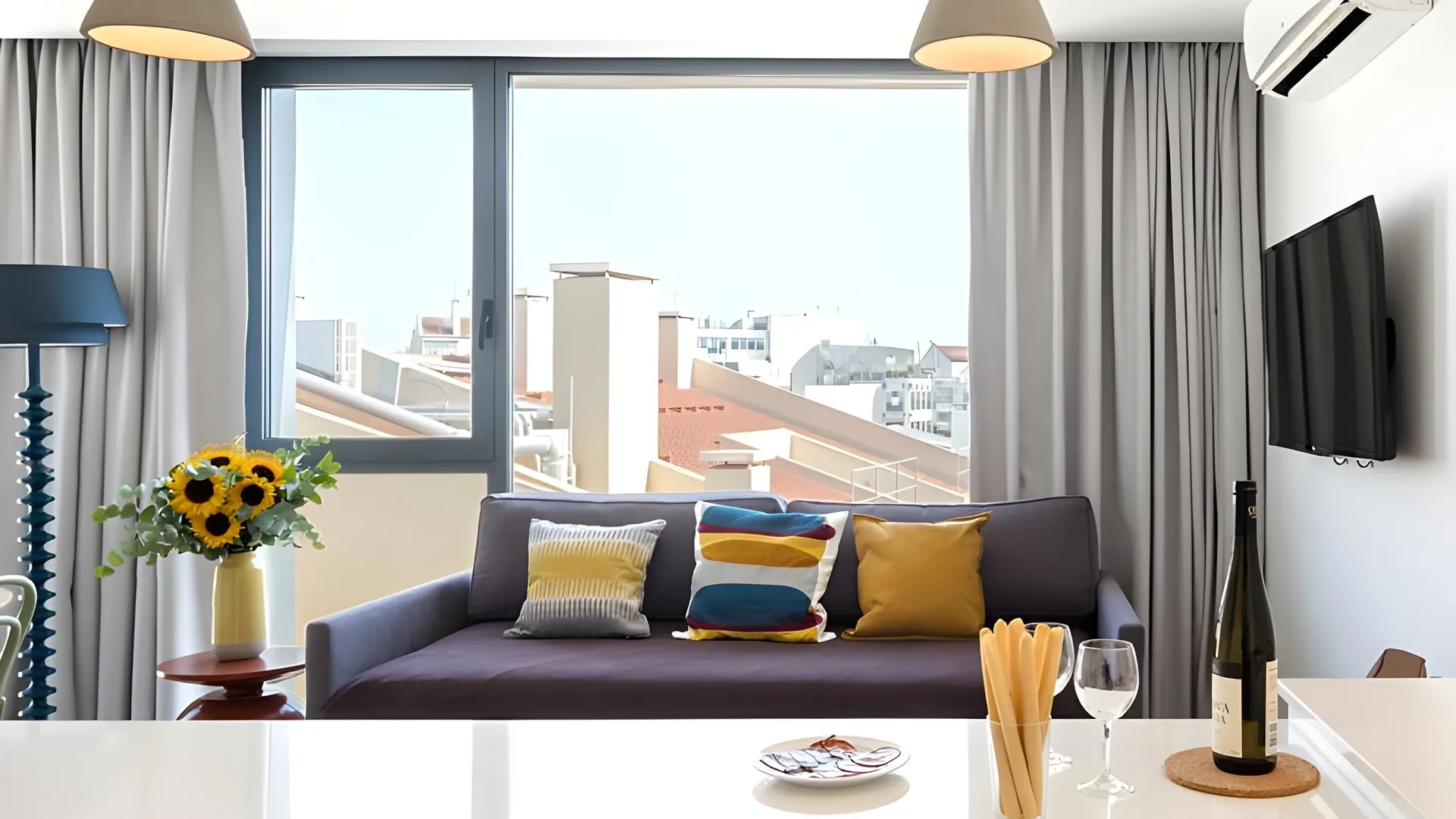 리스본 리스본 서비스 아파트먼트 - 파르케 4성급 호텔 스위트룸