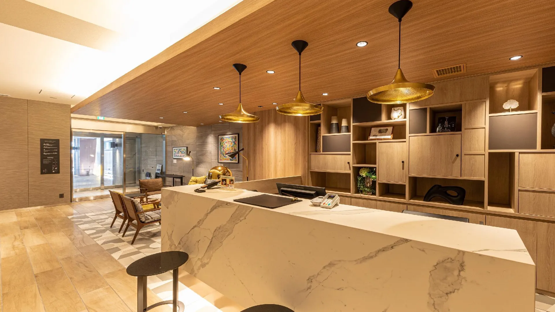 오사카 Meitetsu Inn Shinosaka-Station East Gate 3성급 호텔 로비