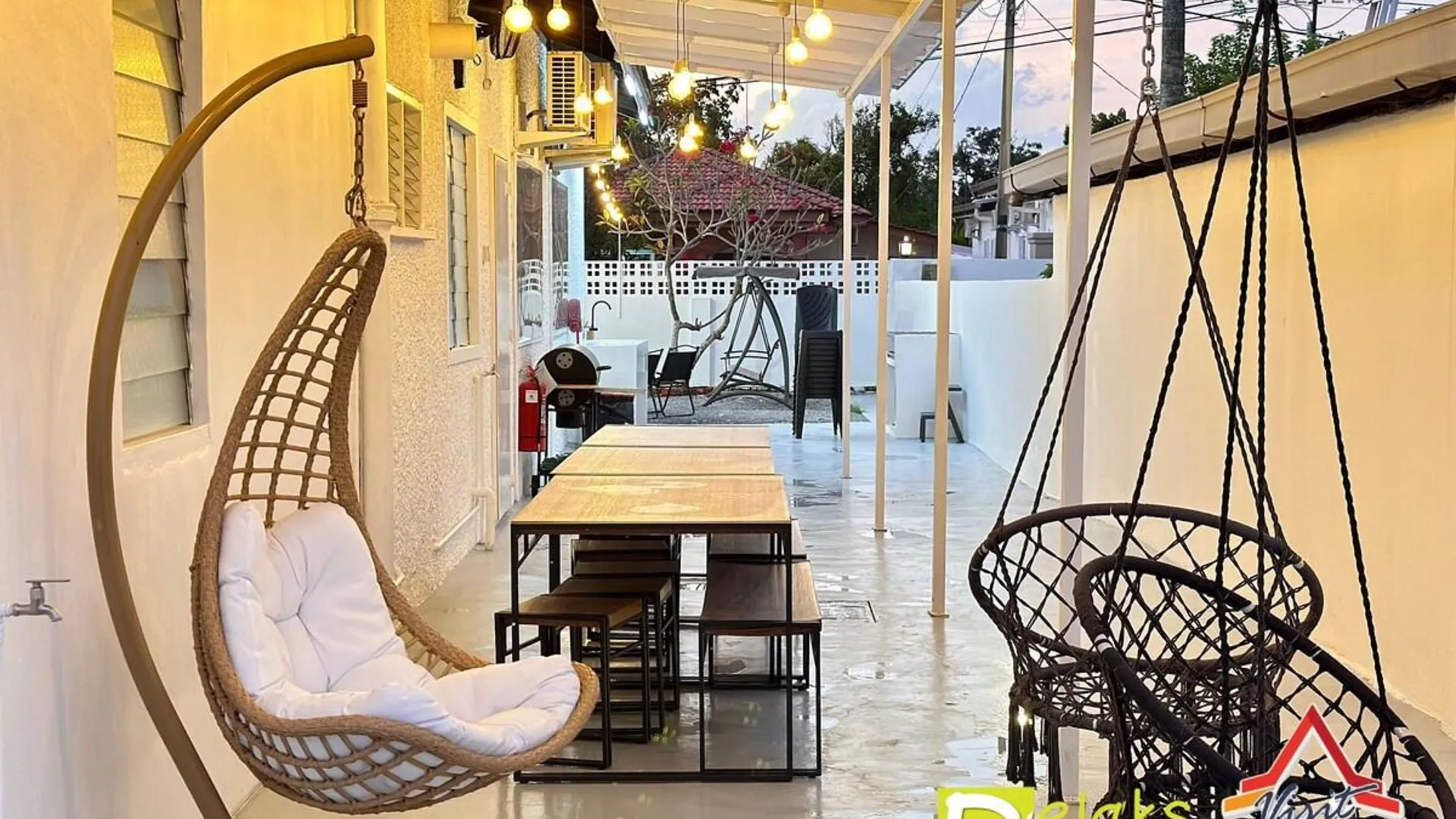 말라카 Klebang Villa 17Pax PrivateSwimmingPool TownArea by HeyStay Management 3성급 게스트하우스 로비