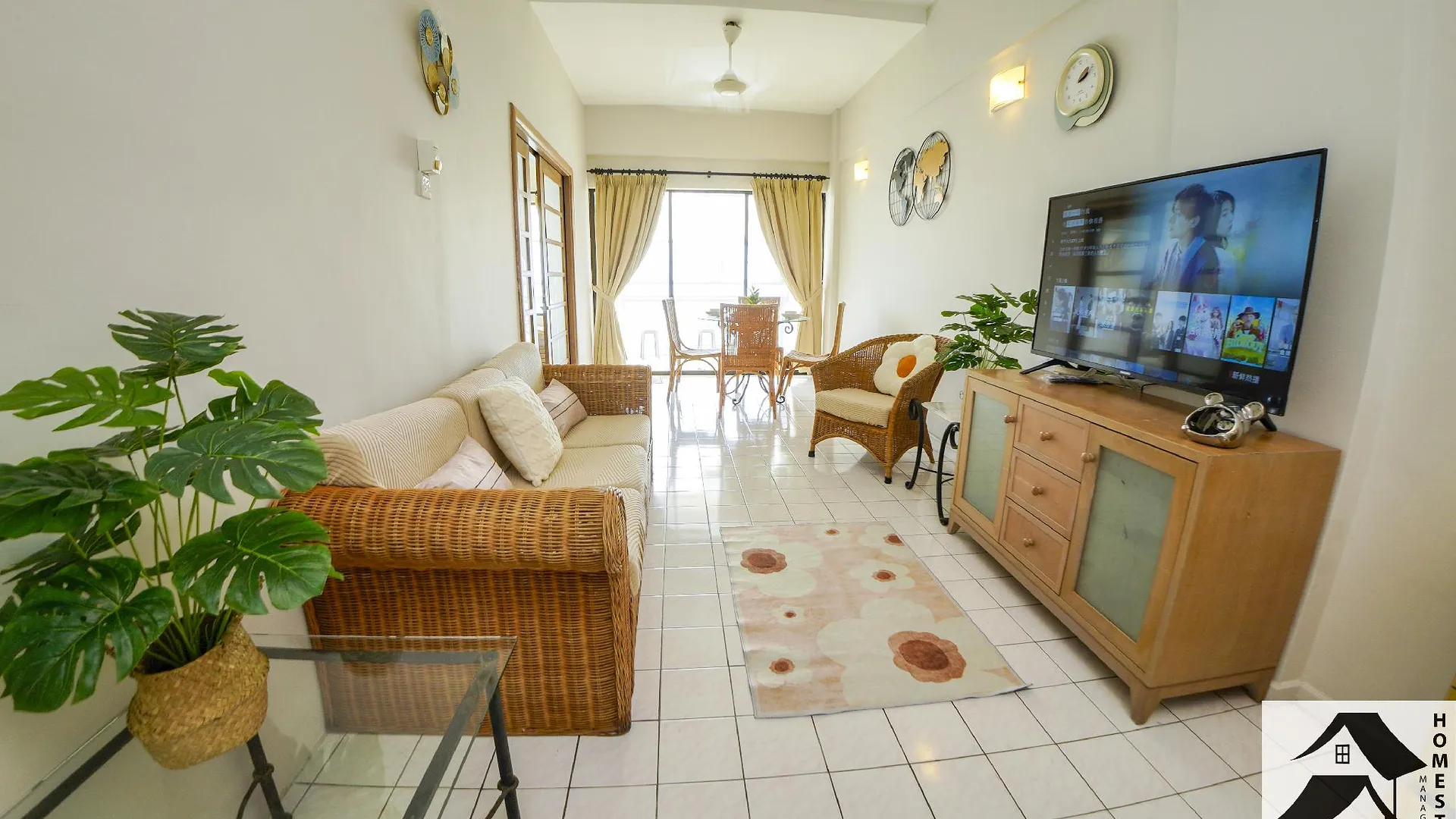 포트 딕슨 타만 하지 자이날의 아파트먼트 (75m², 침실 2개, 프라이빗 욕실 1개) 3성급 게스트하우스 객실