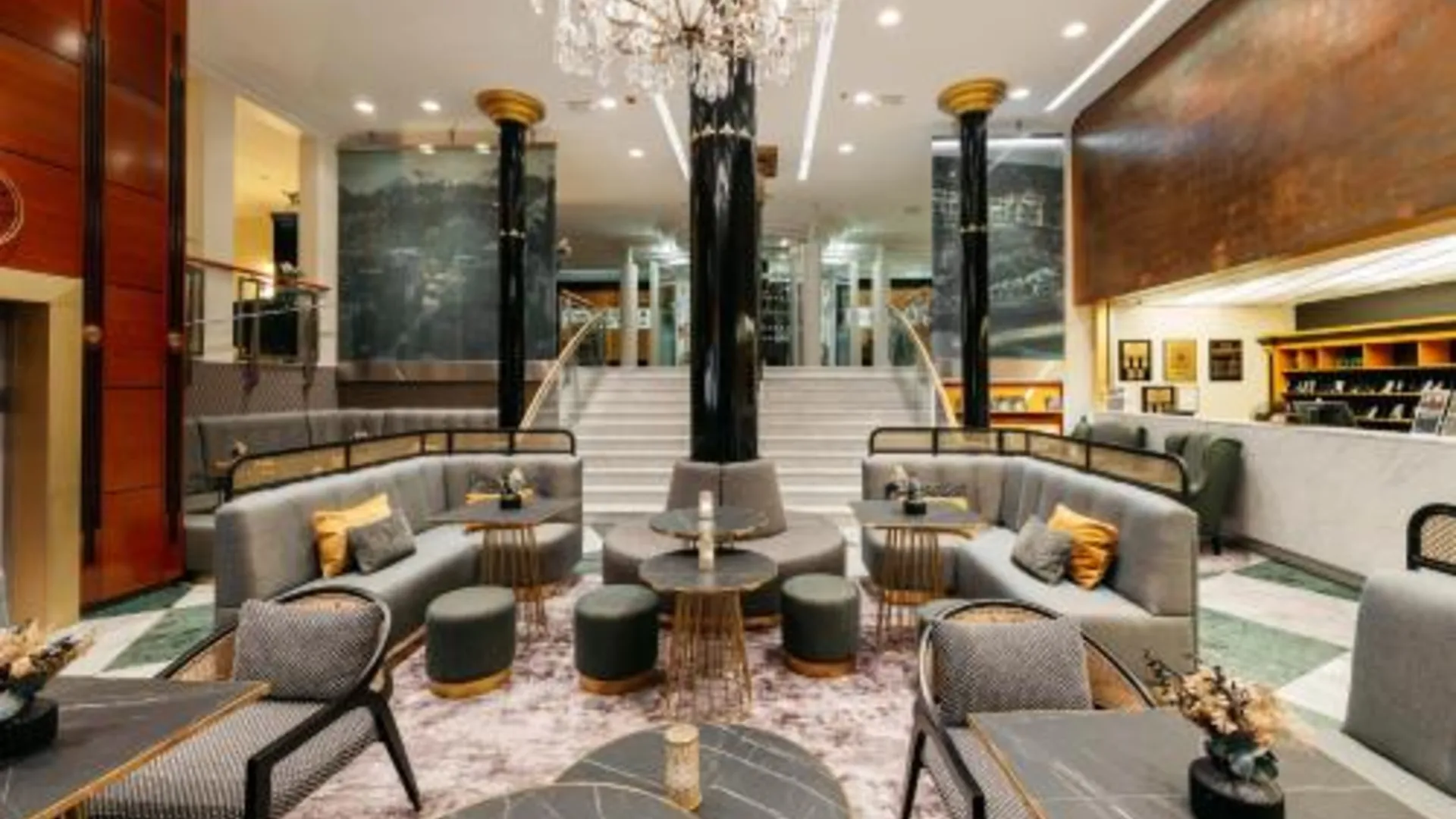 바트 가슈타인 MONDI Hotel Bellevue Gastein 4성급 호텔 로비