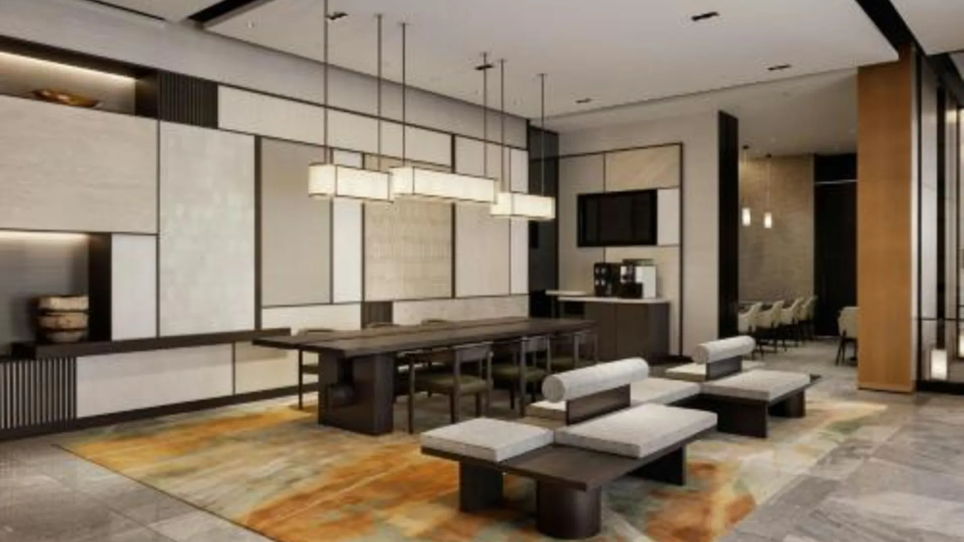 교토 코트야드 바이 메리어트 교토 시조 가라스마 3성급 호텔 로비