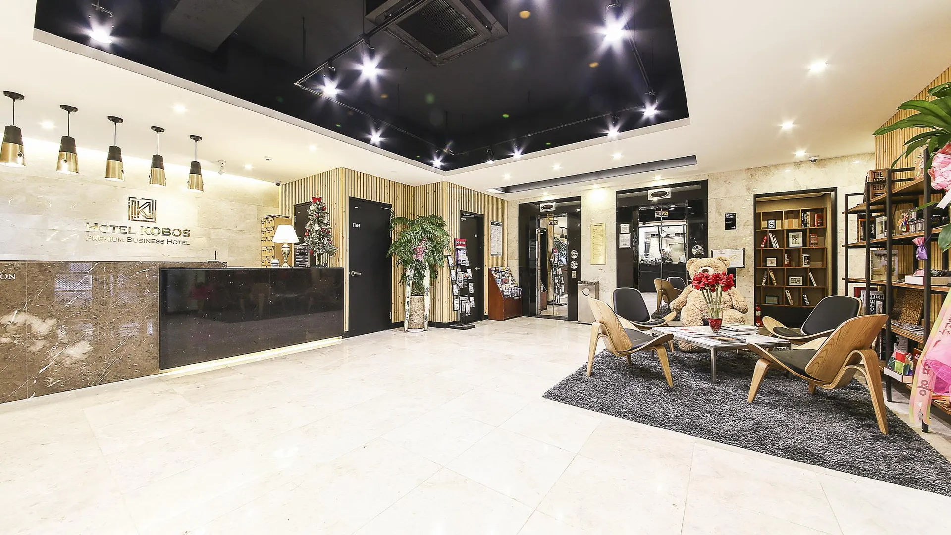 서울 코보스 호텔 3성급 호텔 로비