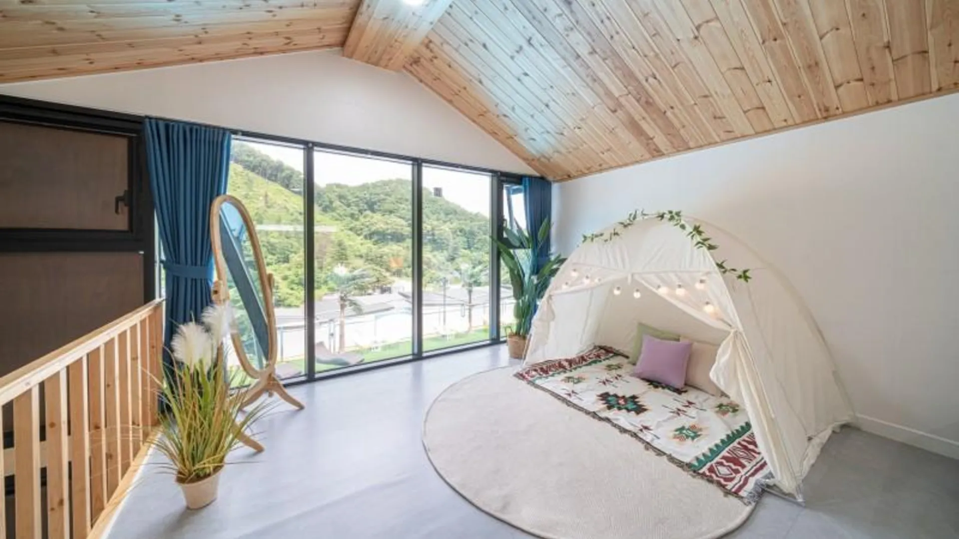 가평 가평 더상상글램핑&풀빌라 2성급 게스트하우스 전망