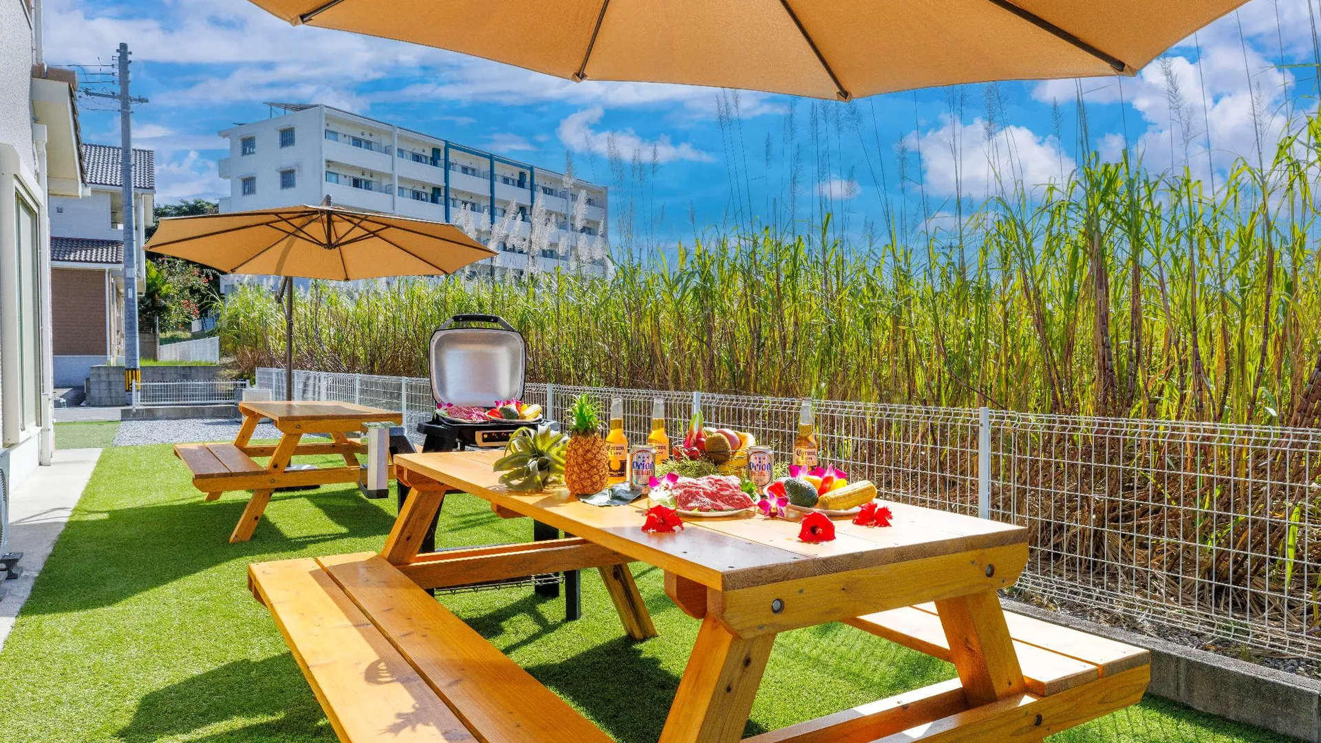 오키나와 본섬 우삼바루의 빌라 (m², 침실 3개, 프라이빗 욕실 1개) 4성급 게스트하우스 부대시설