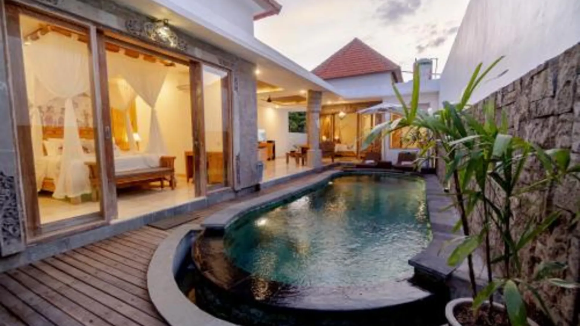 발리 Abitama Villa 4성급 호텔 객실