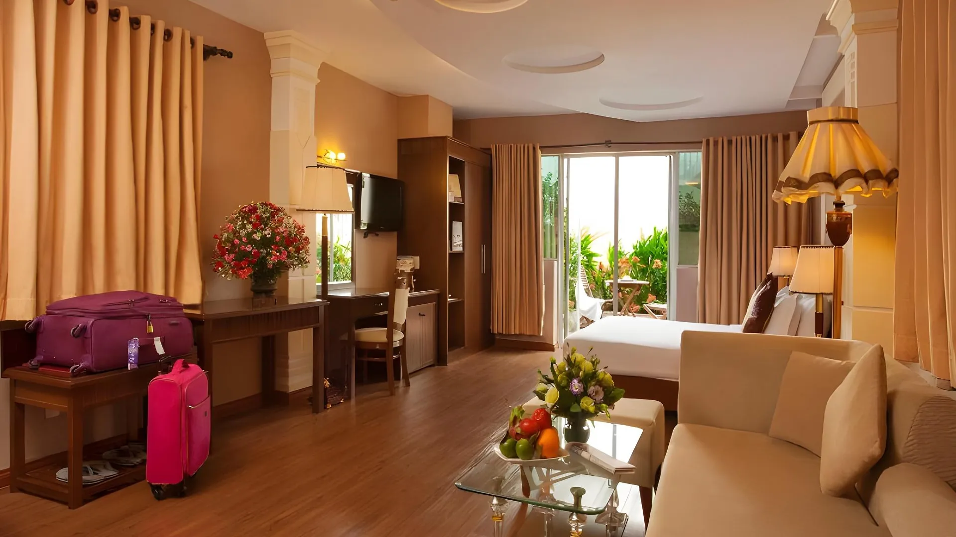 호치민 아마나키 사이공 부티크 호텔 3성급 호텔 전망