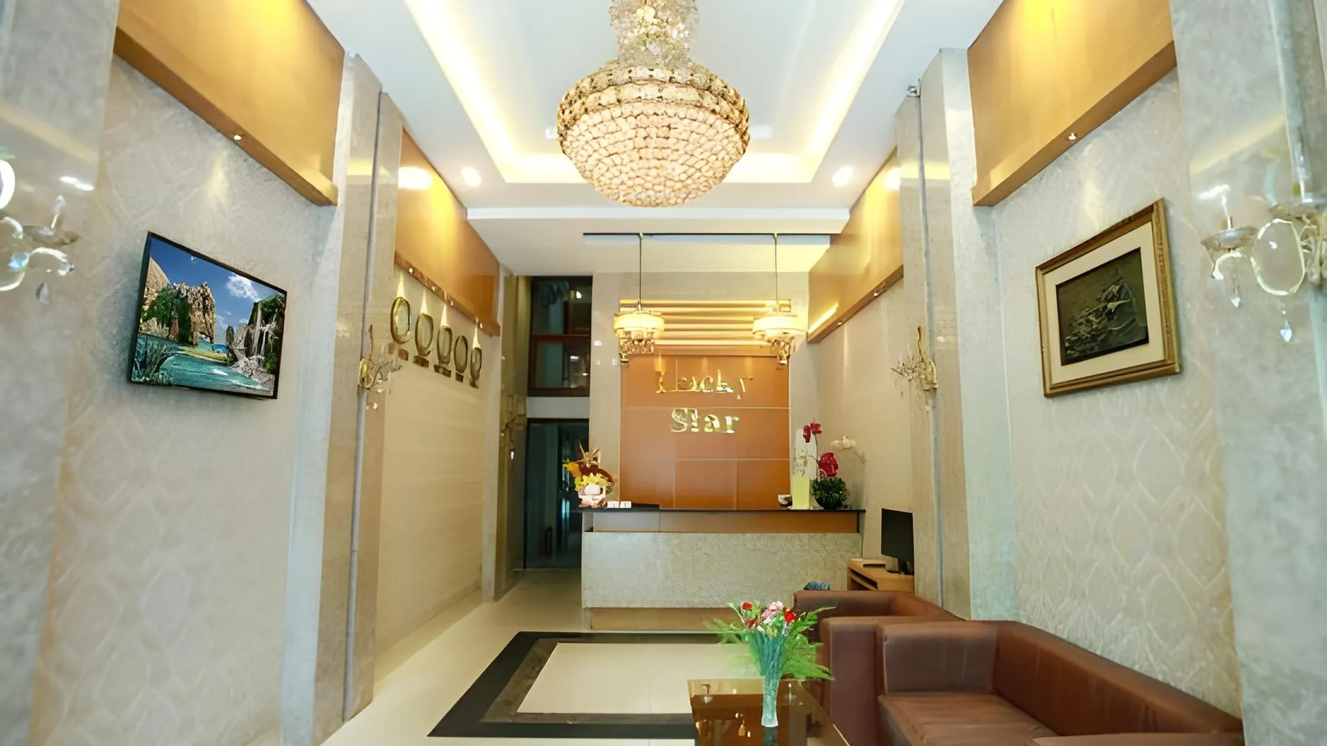 호치민 럭키 스타 호텔 146 응우옌 짜이 3성급 호텔 객실