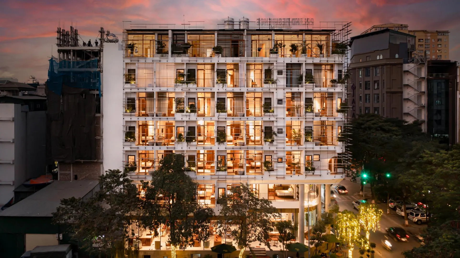 하노이 22하우징 - 22랜드 레지던스 호텔 4성급 호텔 객실