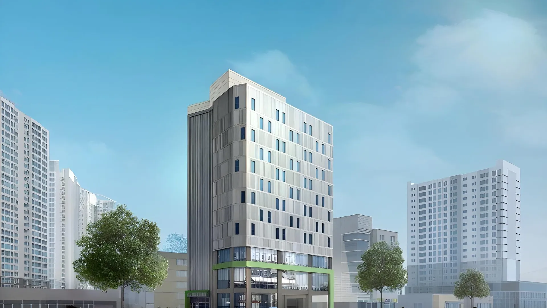 부산 부산 시티 호텔 3성급 호텔 외관