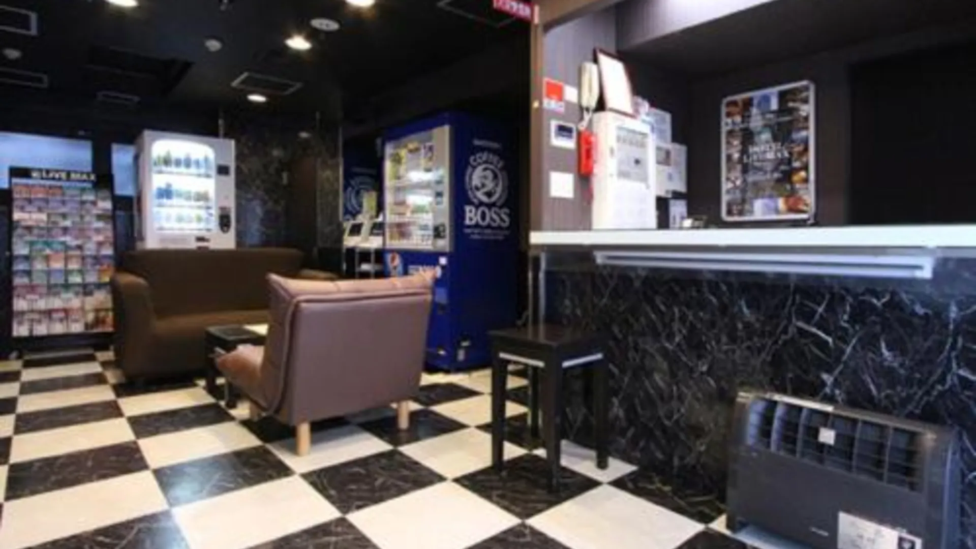 오사카 호텔 리브맥스 버짓 우메다 2성급 호텔 로비