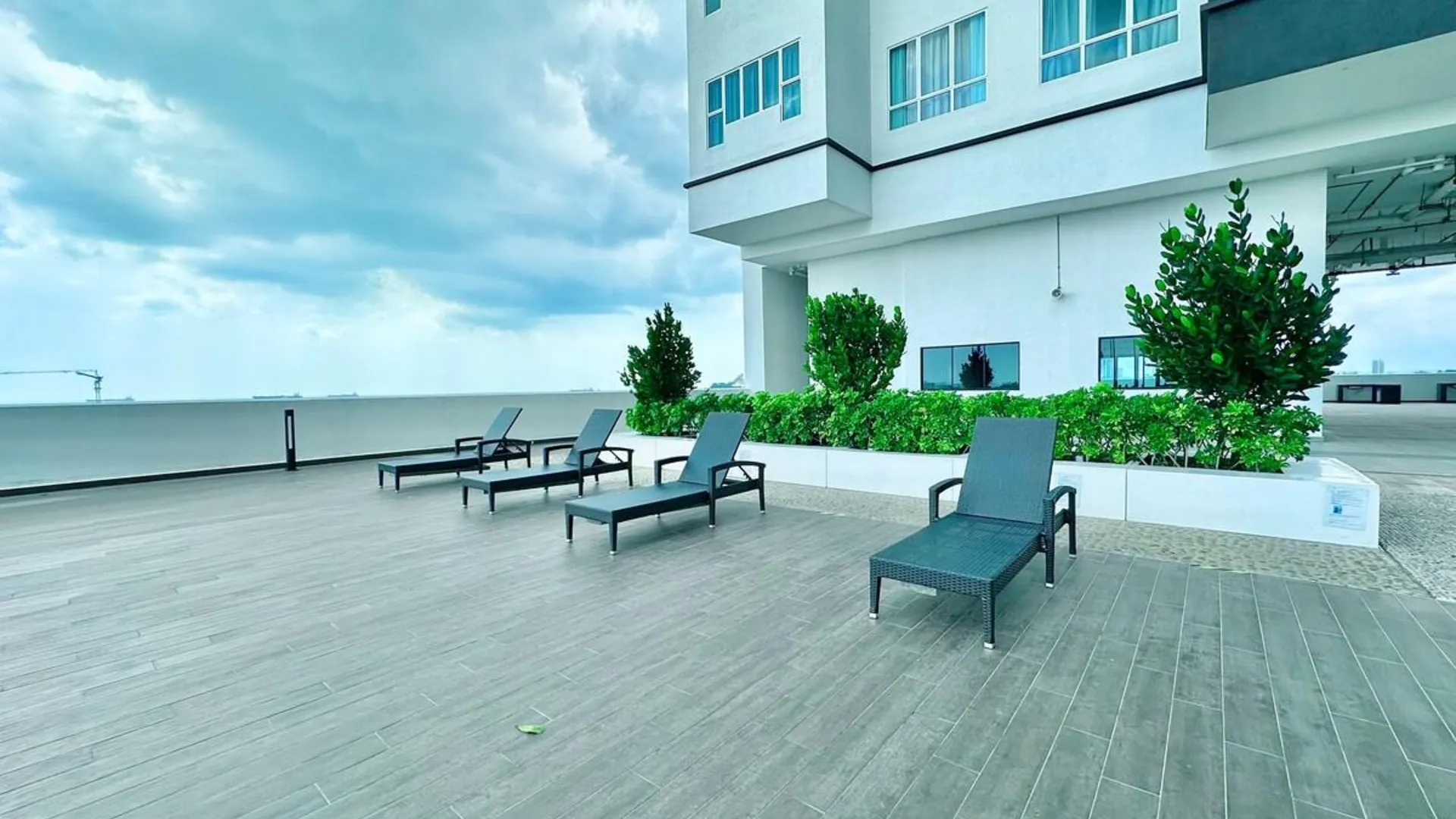 말라카 클레방의 프라이빗 하우스 (66m², 침실 2개, 프라이빗 욕실 2개) 4성급 싱글룸 전망