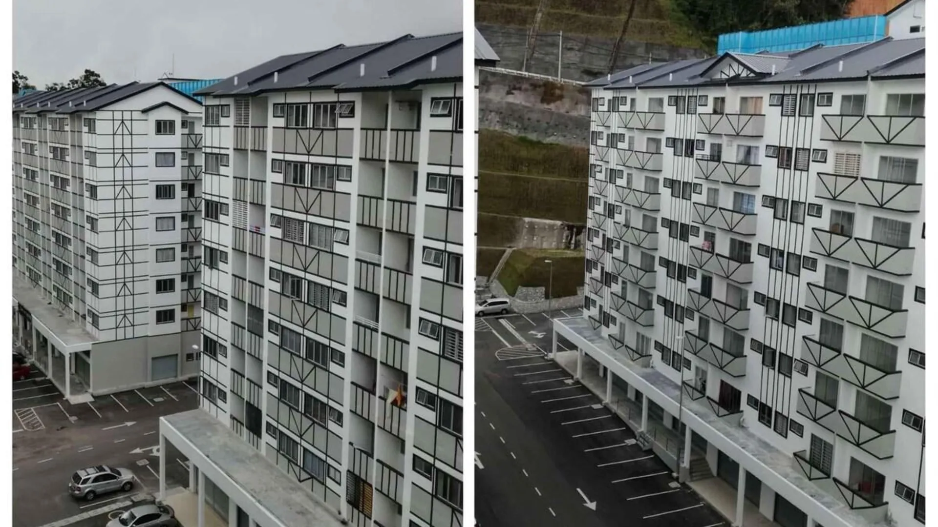 카메론 하일랜즈 타나 라타의 아파트먼트 (m², 침실 3개, 프라이빗 욕실 2개) 1성급 싱글룸 수영장