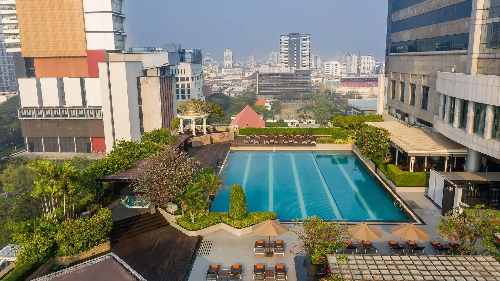 방콕 파툼완 프린세스 호텔 5성급 호텔 레스토랑