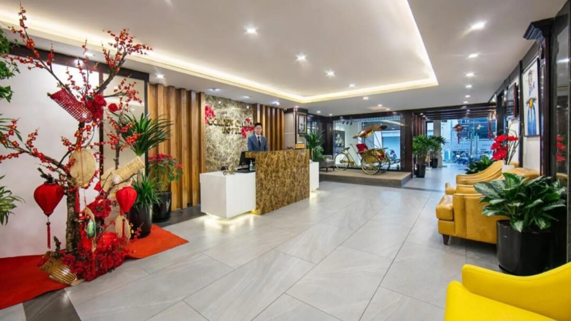 하노이 산 프리미엄 호텔 4성급 호텔 객실