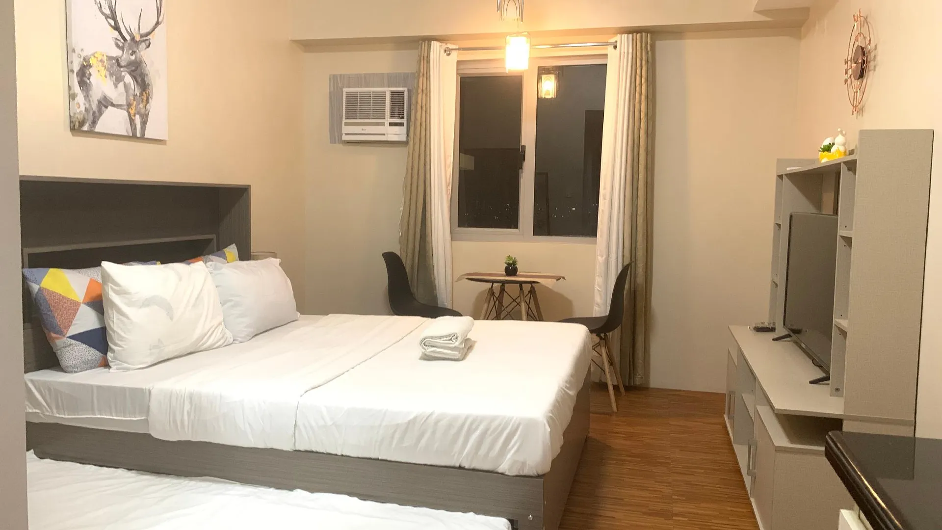 세부 라푸라푸 시티의 스튜디오 아파트먼트 (22m², 프라이빗 욕실 1개) 2성급 싱글룸 객실