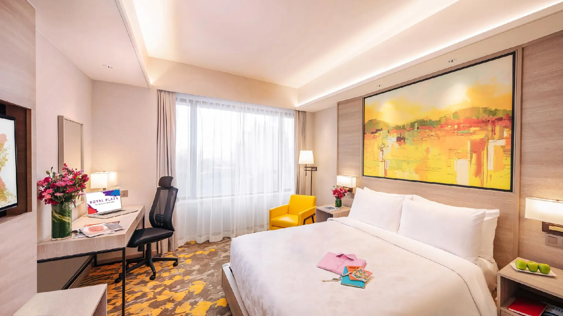 싱가포르 로얄 플라자 온 스코트 호텔 4성급 호텔 스위트룸