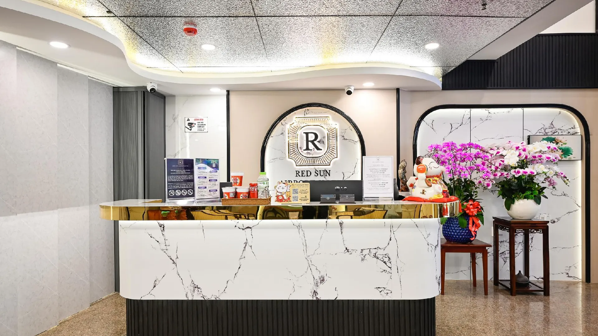 호치민 레드 선 에어포트 사이공 호텔 3성급 호텔 전망