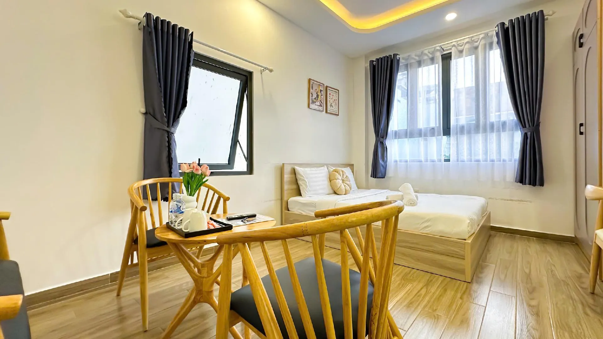 호치민 어버네스트 아파트호텔 - 헬로아이 유어 홈 2성급 호텔 객실