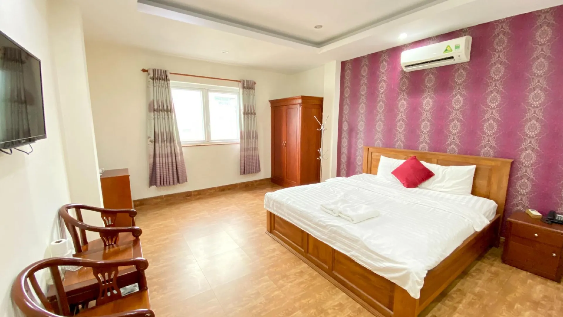 호치민 민 누 호텔 2성급 호텔 객실