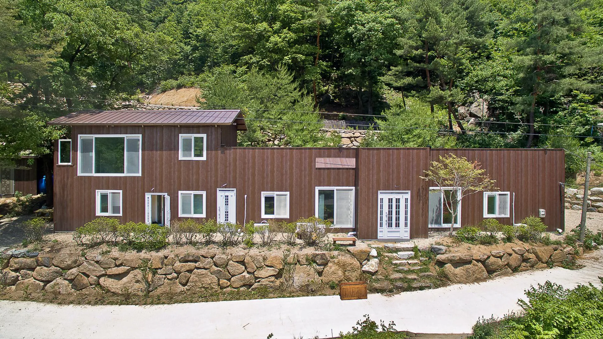 영동군 영동 물한산장펜션 2성급 게스트하우스 외관