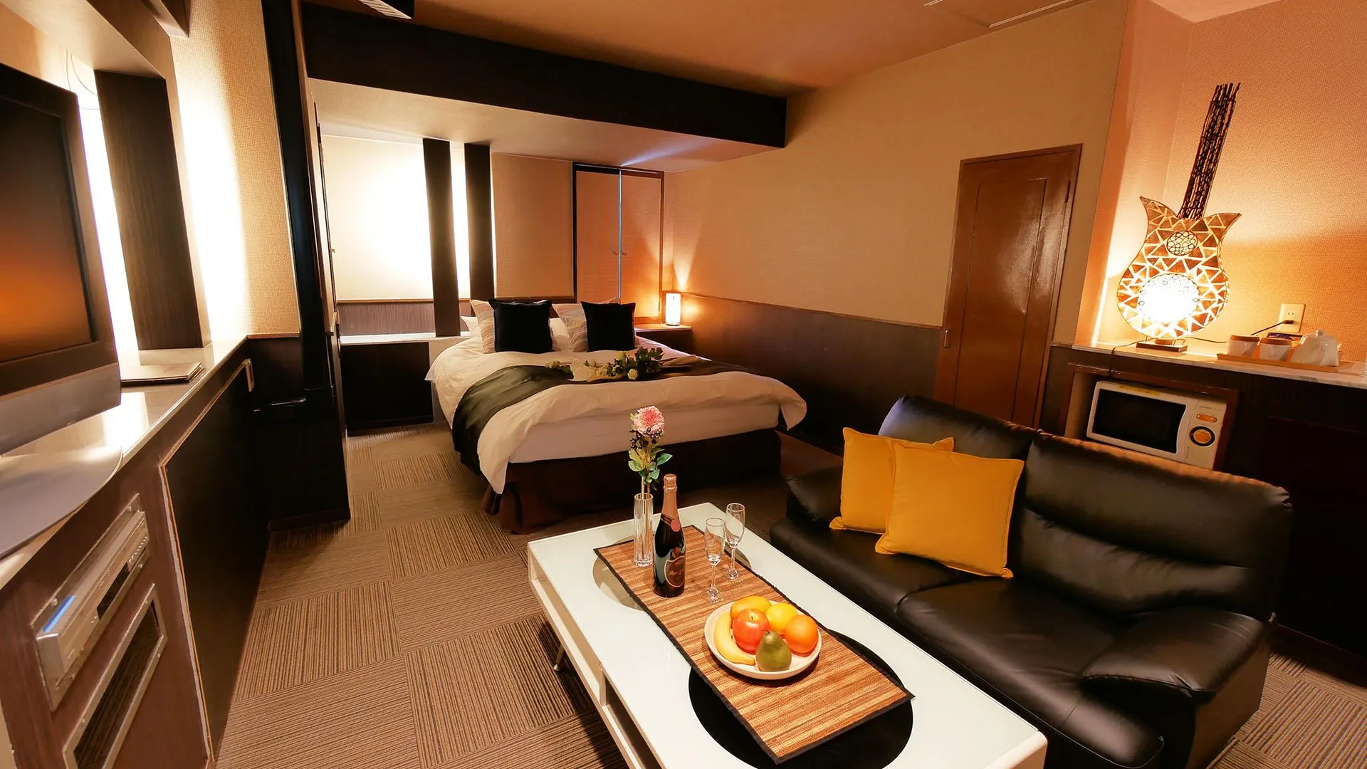 후쿠오카 호텔 아쿠아 시티보이즈 4성급 호텔 스위트룸