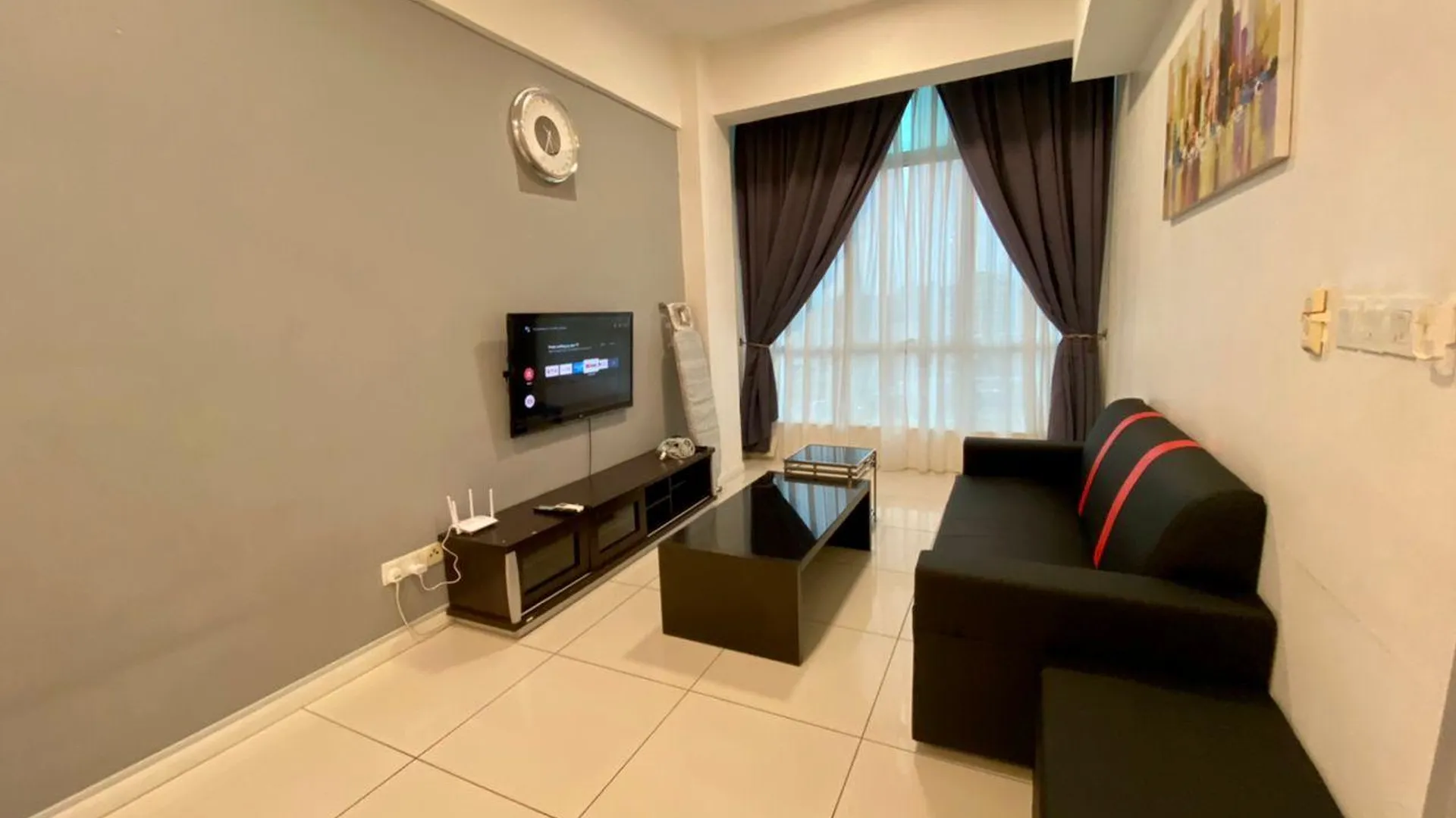 코타키나발루 탄중 아루의 아파트먼트 (68m², 침실 2개, 프라이빗 욕실 1개) 3성급 싱글룸 스위트룸