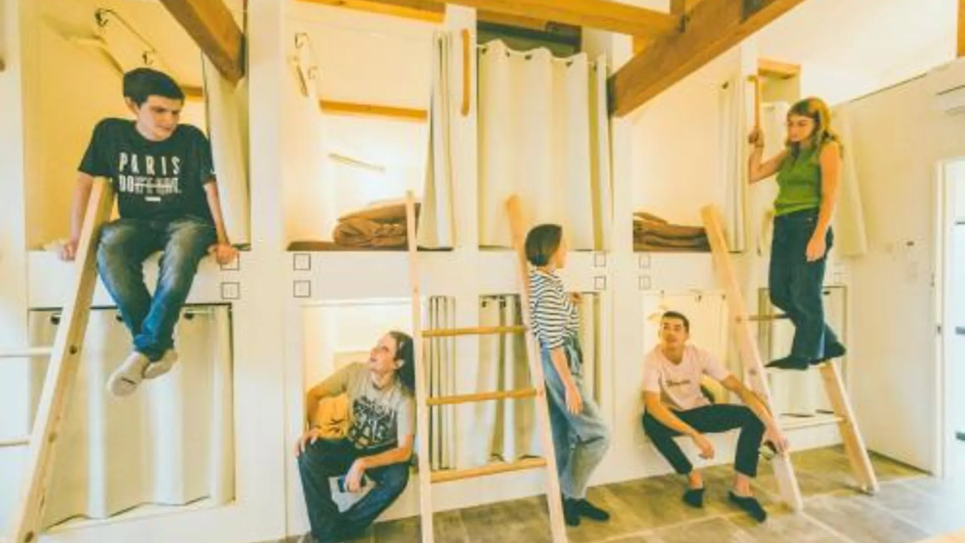 오사카 Hippo Hostel and Cafe Bar 1성급 호텔 객실