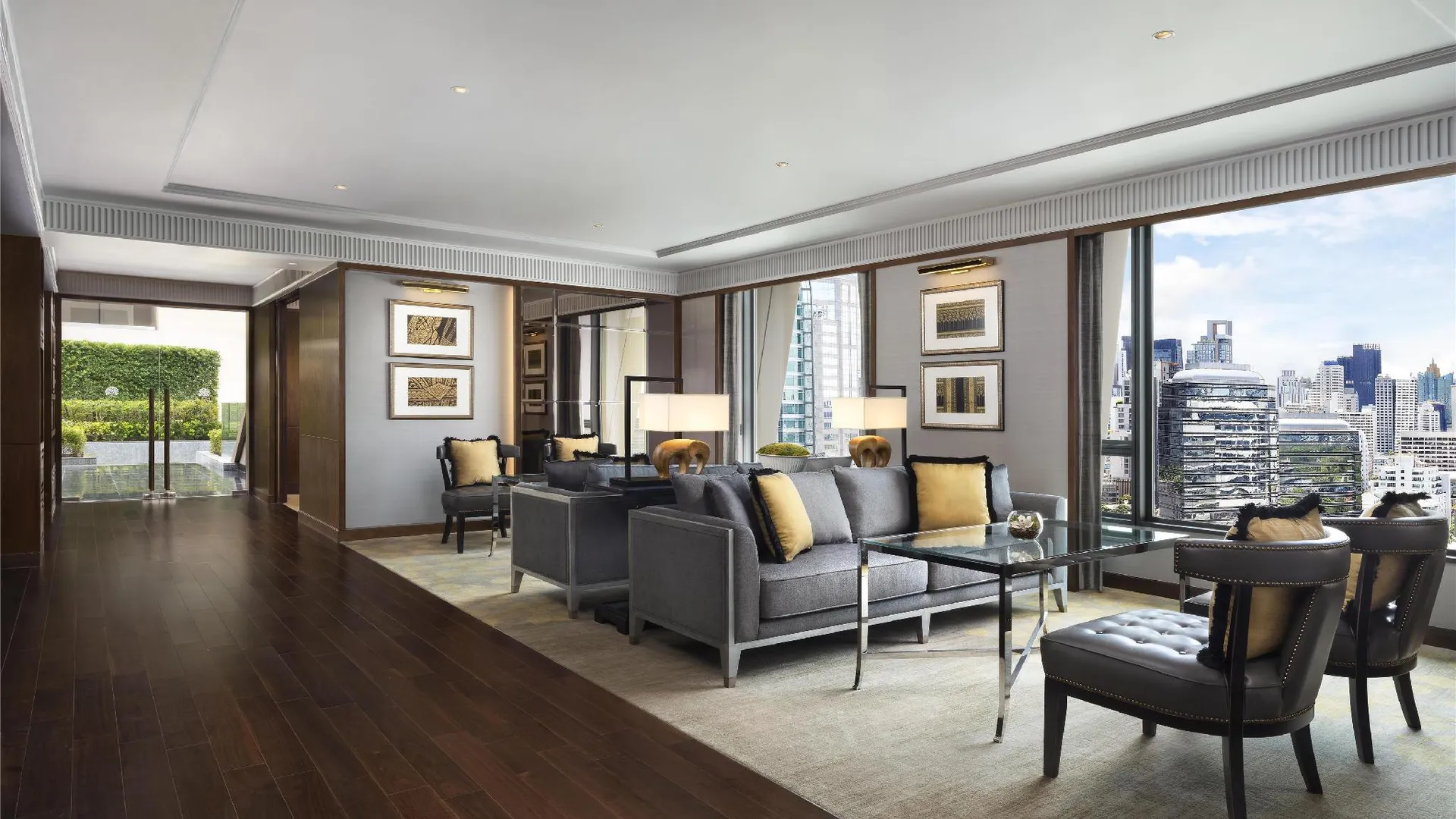 방콕 신돈 켐핀스키 호텔 방콕 5성급 호텔 외관