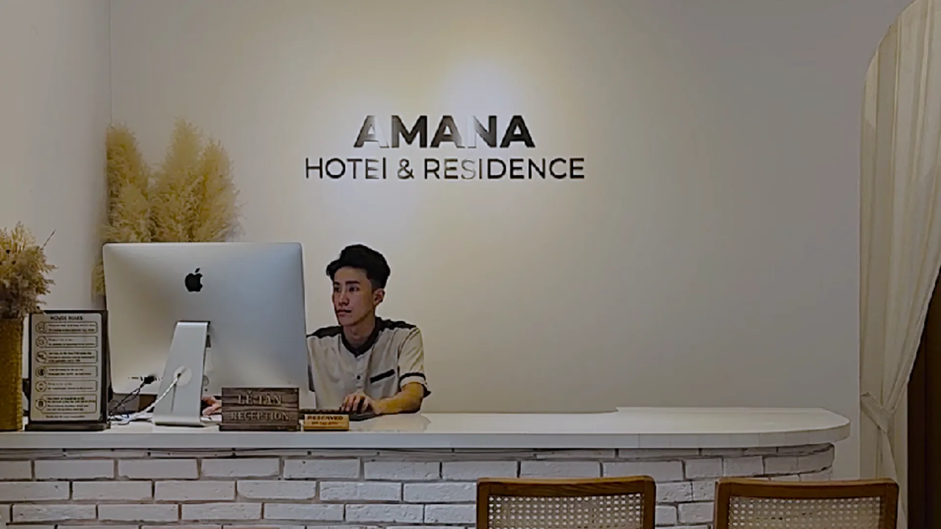 호치민 아마나 호텔 앤 레지던스 - 보티사우 3성급 호텔 수영장