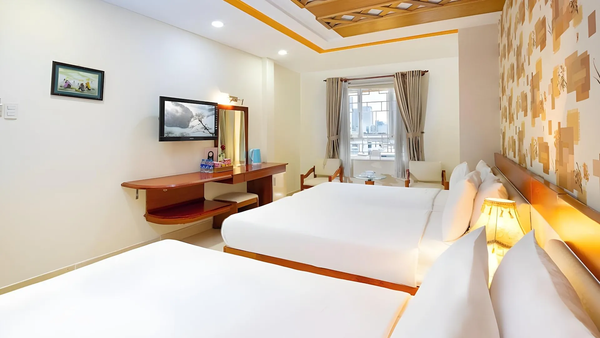 호치민 보스 팰리스 호텔 3성급 호텔 스위트룸