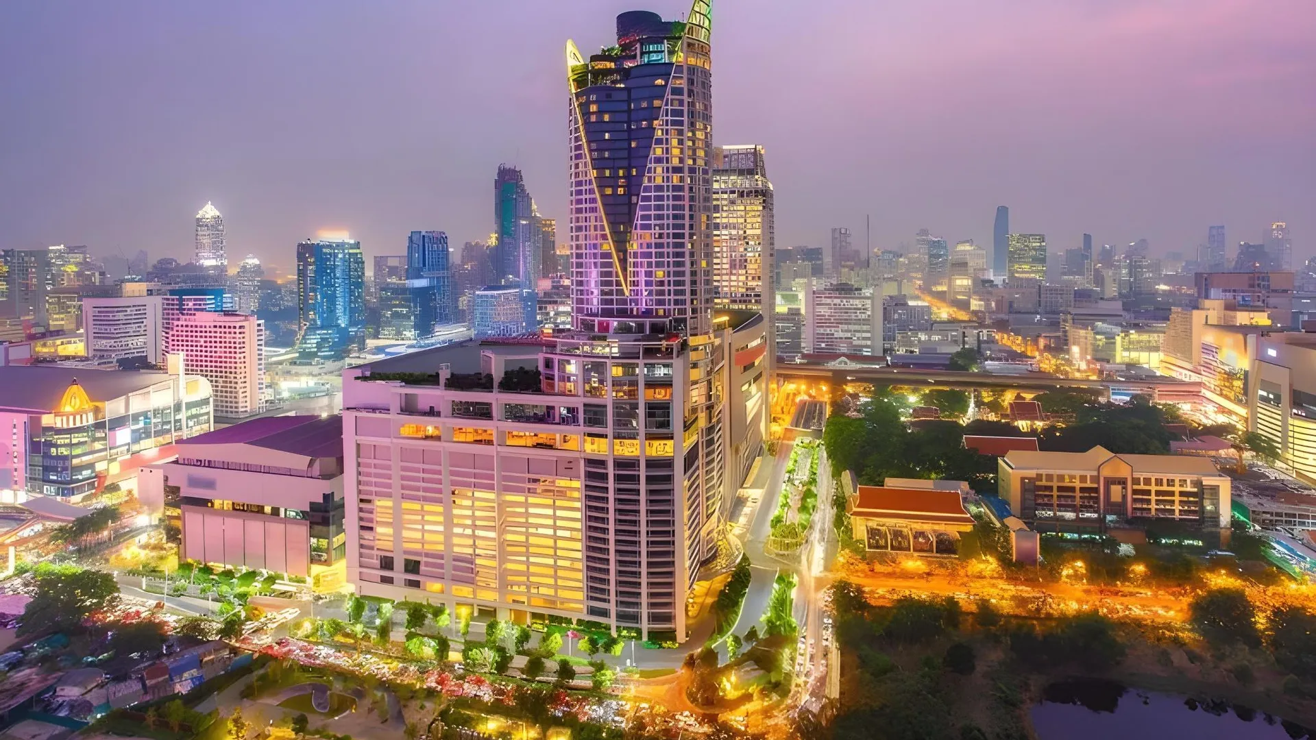 방콕 THA 시티 로프트 바이 TH 디스트릭트 3성급 호텔 수영장