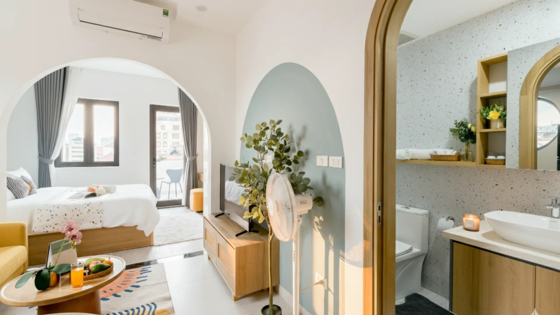 하노이 크레센도 부티크 스튜디오 5성급 호텔 스위트룸