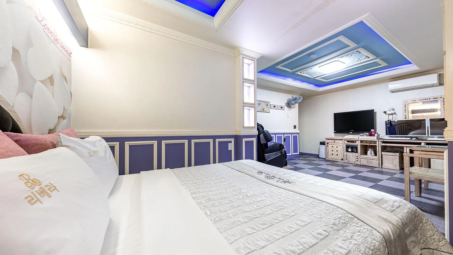 대전 대구 중구 유천동 샌디 스테이 2성급 호텔 객실