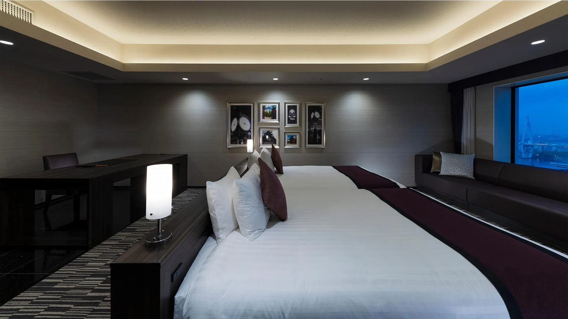 오사카 더 파크 프런트 호텔 앳 유니버설 스튜디오 재팬 4성급 호텔 스위트룸