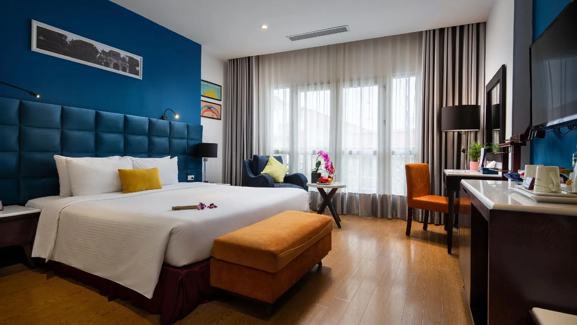 하노이 하노이 브릴리언트 호텔 앤 스파 4성급 호텔 전망