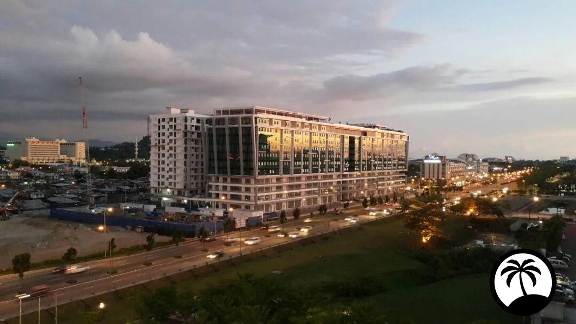 코타키나발루 쿠알라 펜유의 아파트먼트 (25m², 침실 1개, 프라이빗 욕실 1개) 3성급 싱글룸 외관