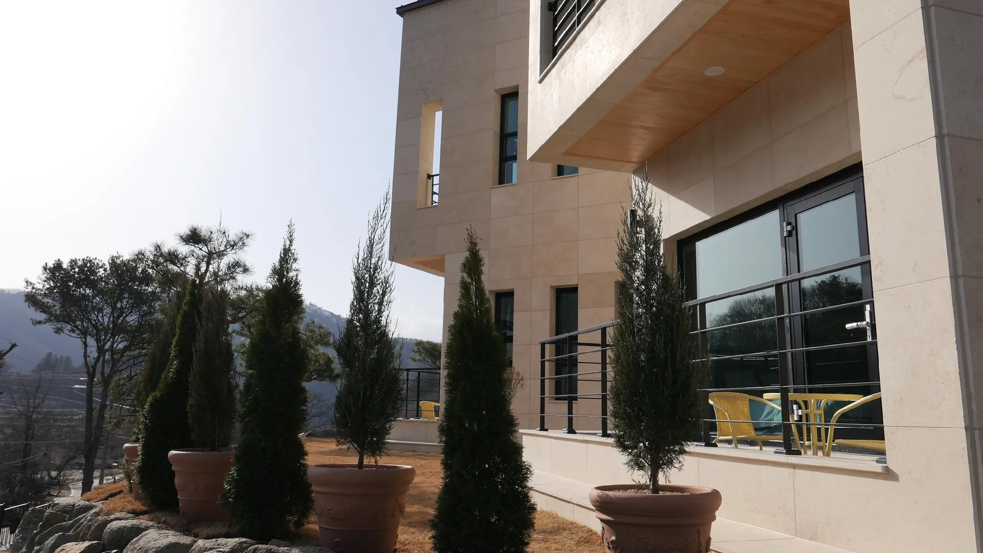 홍천 홍천 플라네르 2성급 게스트하우스 전망