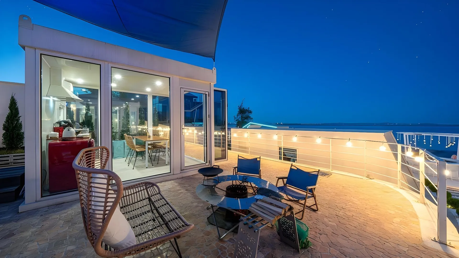 당진 서해 서해랑83 카라반&풀빌라 펜션 2성급 게스트하우스 레스토랑