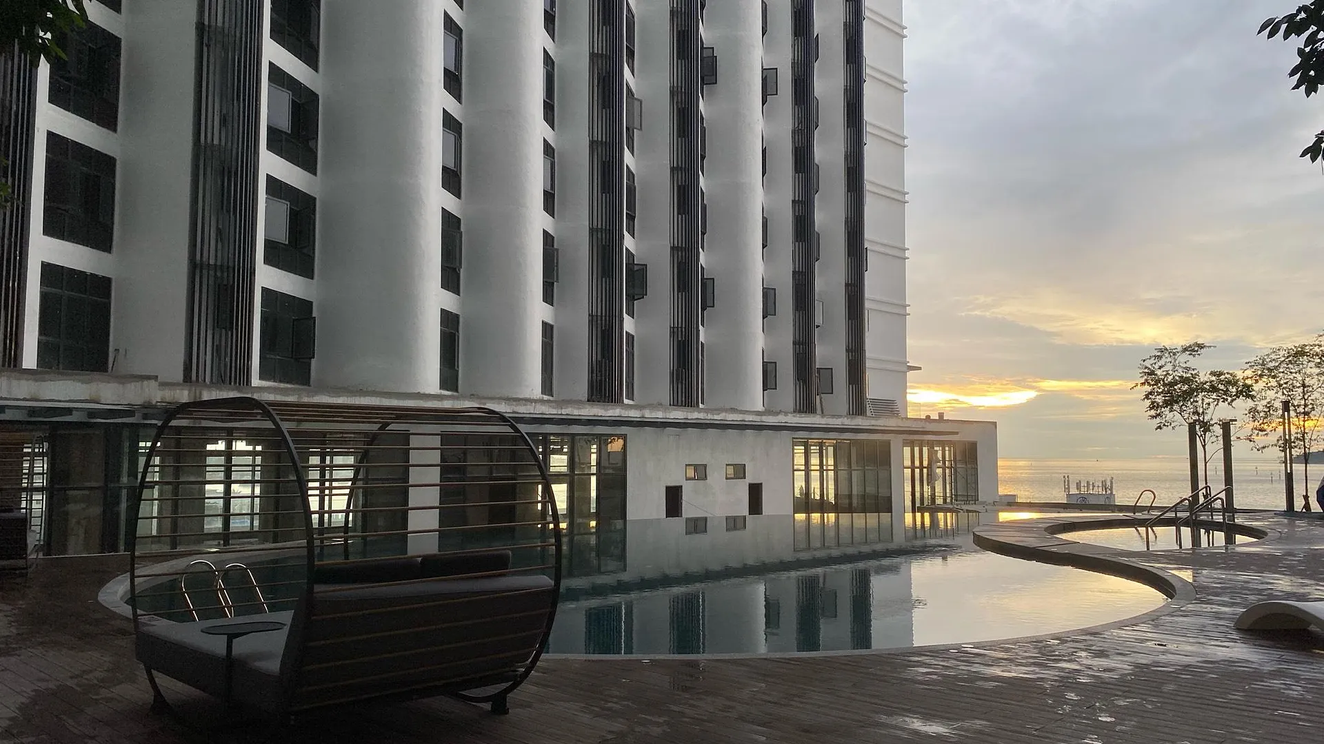 코타키나발루 탄중 아루의 프라이빗 하우스 (38m², 침실 1개, 프라이빗 욕실 1개) 4성급 싱글룸 로비