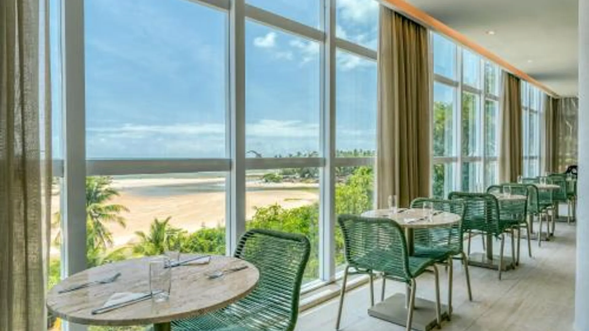 코루리페 Transamerica Dunas de Marapé 3성급 호텔 레스토랑