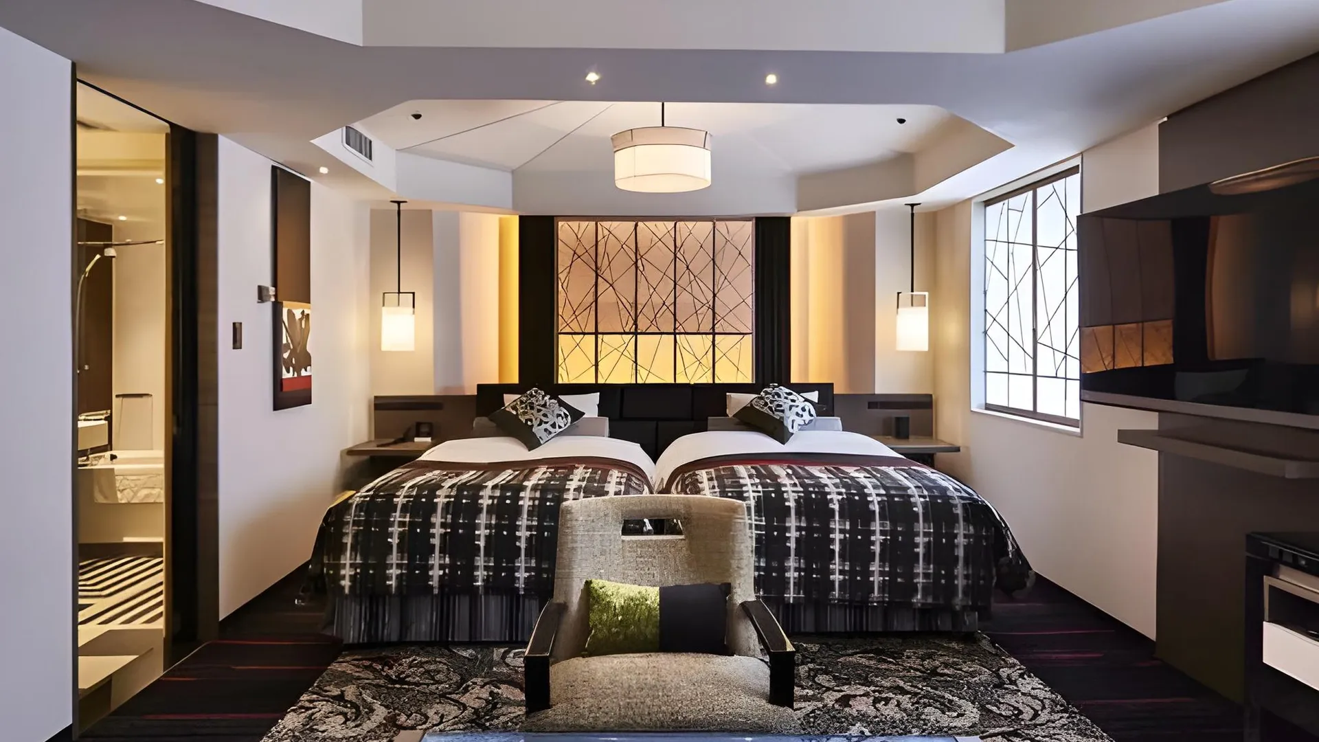 도쿄 / 동경 뉴 오타니 인 도쿄  3성급 호텔 전망