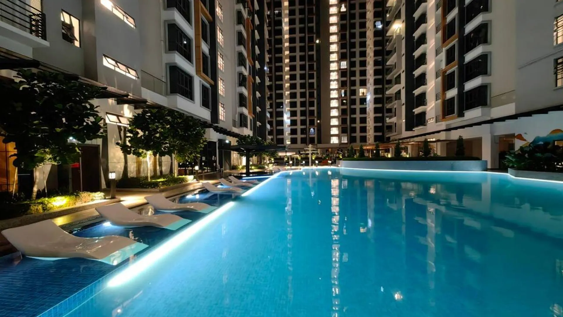 코타키나발루 크파얀의 아파트먼트 (50m², 침실 2개, 프라이빗 욕실 2개) 3성급 싱글룸 스위트룸