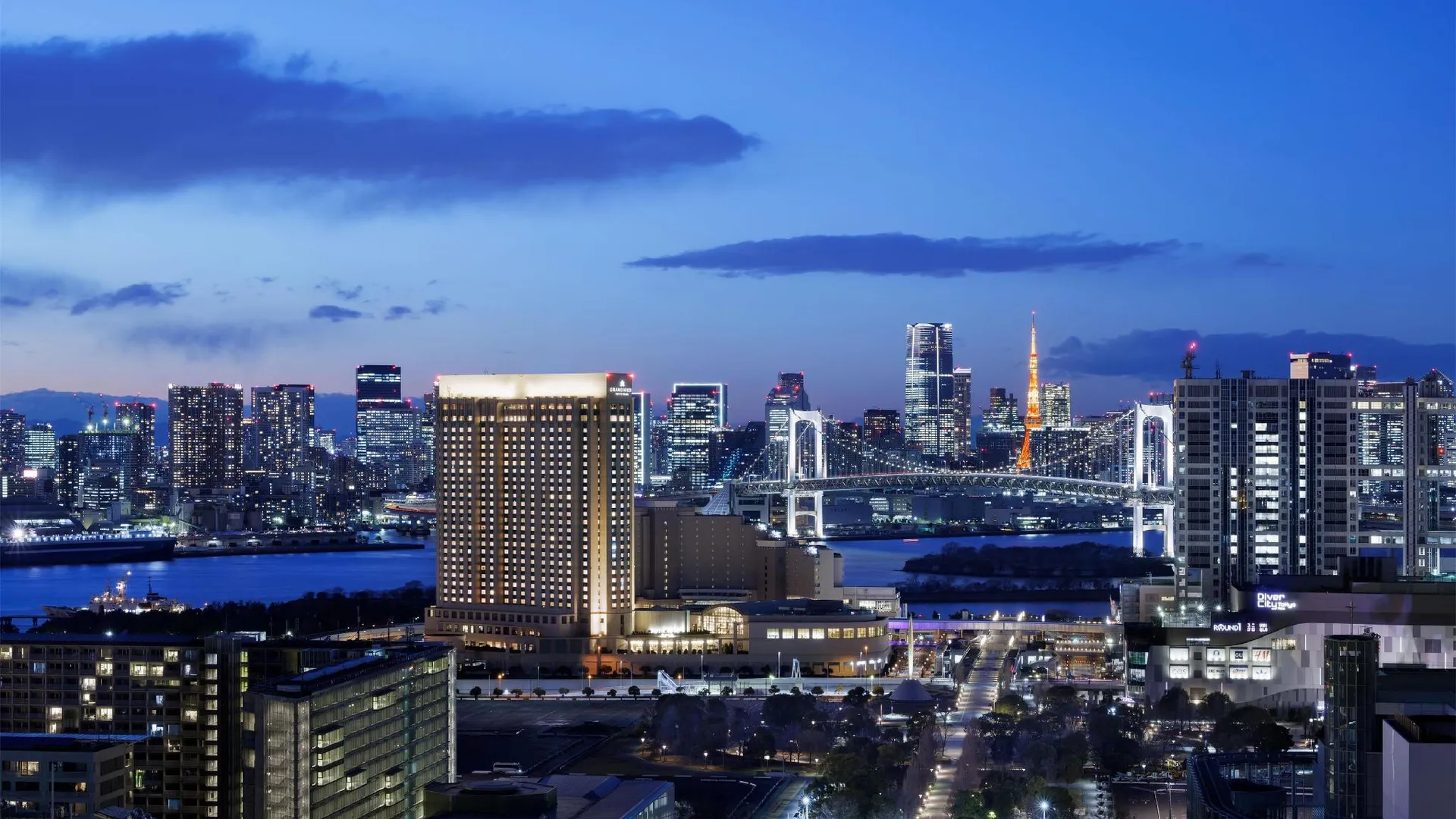 도쿄 / 동경 그랜드 닛코 도쿄 다이바 5성급 호텔 객실